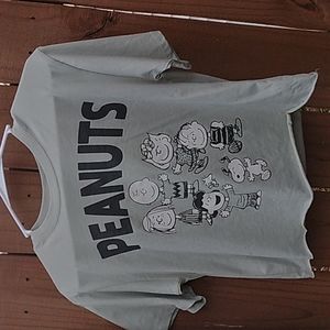 Peanuts gang crop top